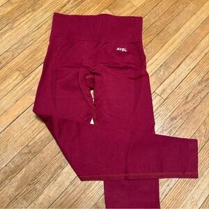 AYBL Balance V2 Maroon Leggings